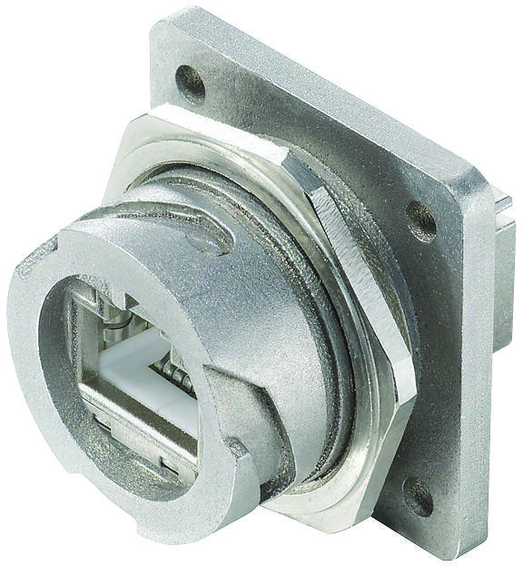 Weidmuller 1963470000 Bulkhead Adapter, Rj45 Jack-Rj45 Jack
