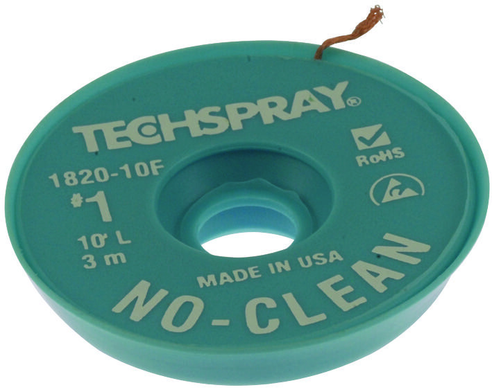 Techspray 1820-10F. Desoldering Braid