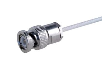 Huber+Suhner 11_Bnc-50-1-1/133_Ne Rf Coax Conn, Bnc Plug, 50 Ohm, Cable