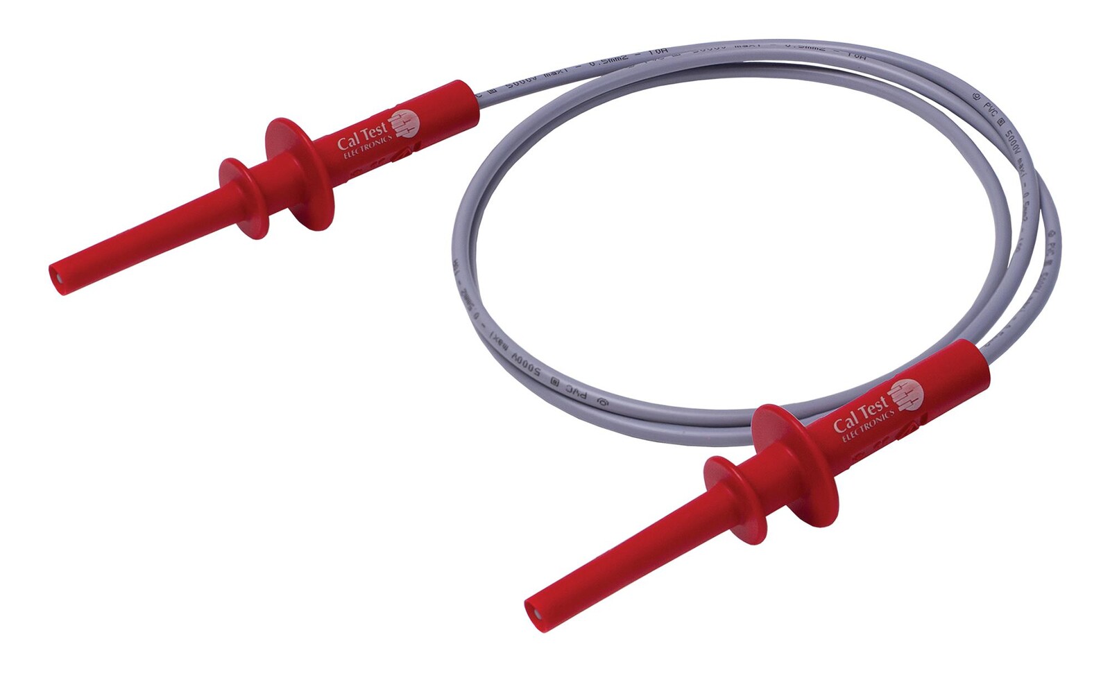 Cal Test Electronics Ct3020-100-2 Test Lead, 4Mm Banana Plug, 1M, Red