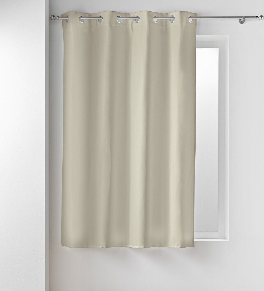 Béžový termo/dimout závěs z mikrovlákna 135x180 cm Micropolar – douceur d'intérieur