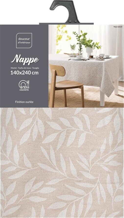 Pratelný ubrus 140x240 cm Naya – douceur d'intérieur