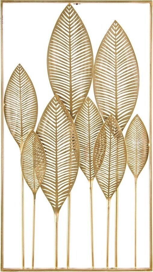 Kovová nástěnná dekorace 52,5x95 cm Adhira – Bizzotto