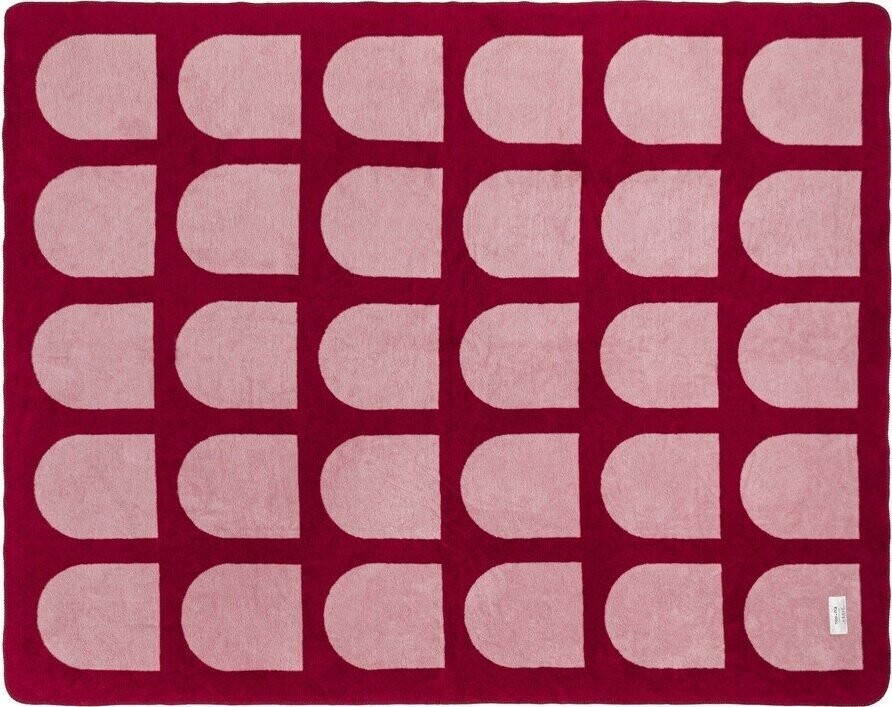 Červená/růžová deka 150x200 cm Gilli – noo.ma