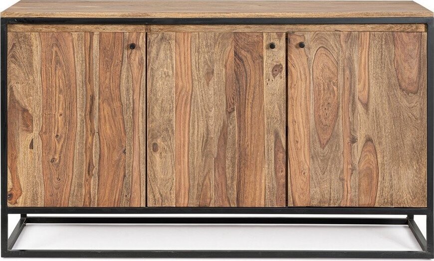Komoda z masivu sheesham v přírodní barvě 132x76x45 cm Nartan – Bizzotto