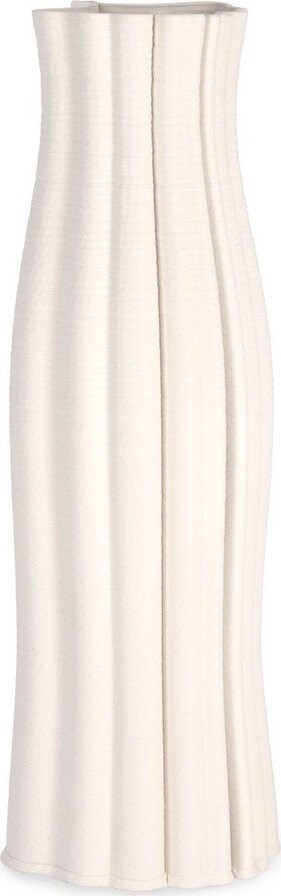 Krémová keramická váza (výška 46,5 cm) Haylee – Bizzotto