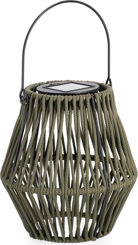 Khaki solární LED lucerna (výška 17 cm) Juny – Yes Everyday