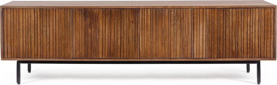 TV stolek z mangového dřeva v přírodní barvě 170x50x40 cm Tadita – Bizzotto