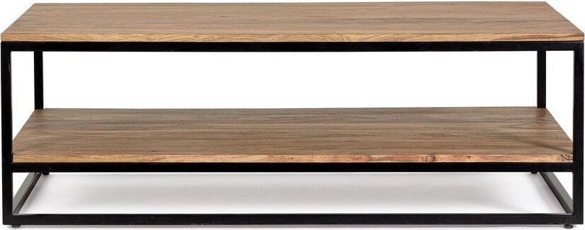 Kovový konferenční stolek v přírodní barvě 60x118 cm Nartan – Bizzotto