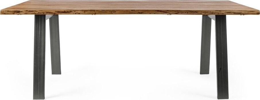 Jídelní stůl s deskou z akácie 95x200 cm Aron – Bizzotto