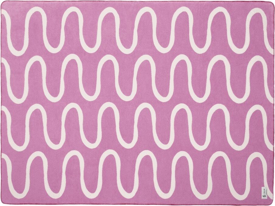 Růžová deka 150x200 cm Swirl – noo.ma