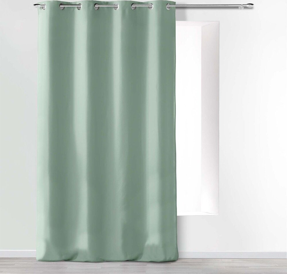 Šalvějově zelený dimout závěs z mikrovlákna 140x280 cm Absolu – douceur d'intérieur