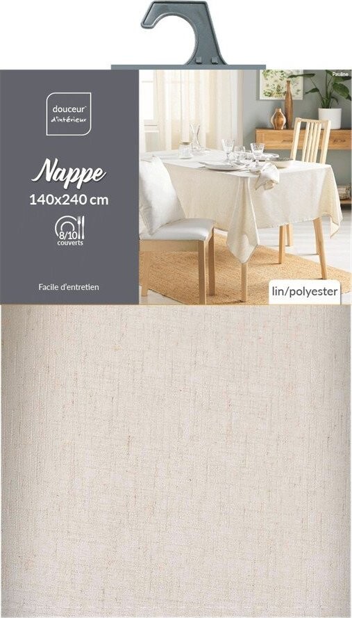 Pratelný ubrus 140x240 cm Pauline – douceur d'intérieur
