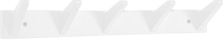 Bílý nástěnný věšák z březového dřeva 57 cm Daiki – Yes Everyday
