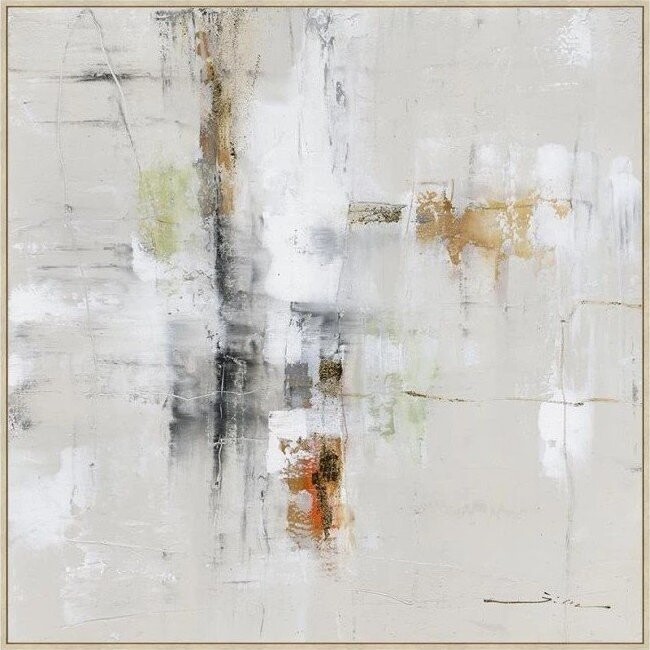 Ručně malovaný obraz s rámem/na plátně 103x103 cm Bold – Bizzotto