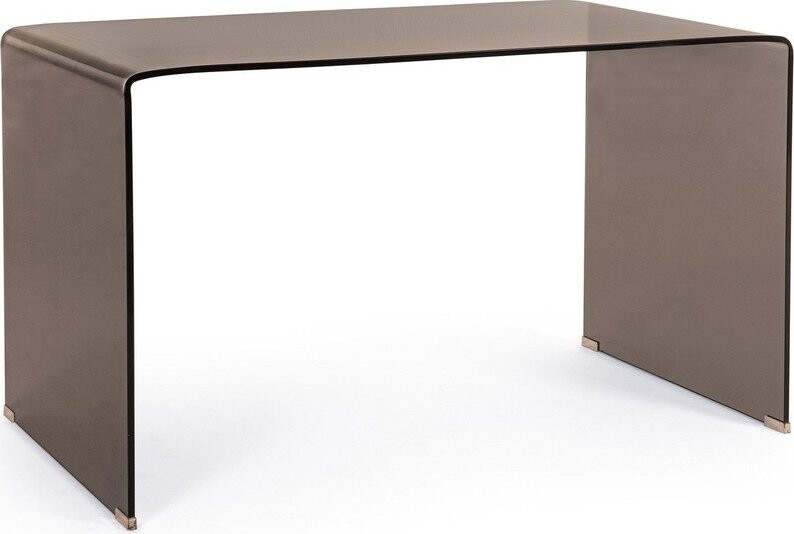 Skleněný pracovní stůl 70x126 cm Iride – Bizzotto