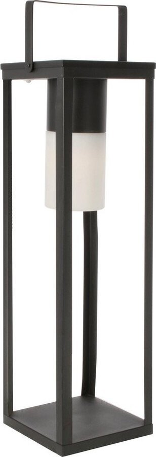 Černá solární/na USB LED lucerna (výška 75 cm) Solar – Bizzotto
