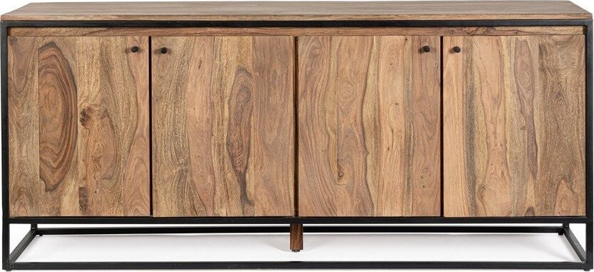 Komoda z masivu sheesham v přírodní barvě 175x76x45 cm Nartan – Bizzotto