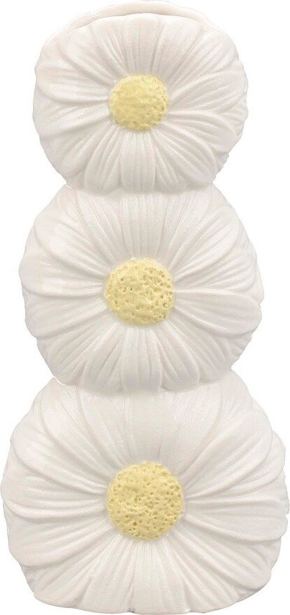 Krémová keramická váza (výška 21 cm) Florysia – Yes Everyday