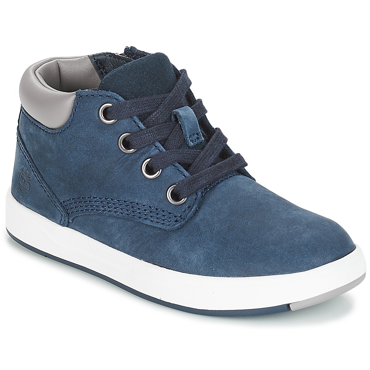 Timberland  Davis Square Leather Chk  Modrá