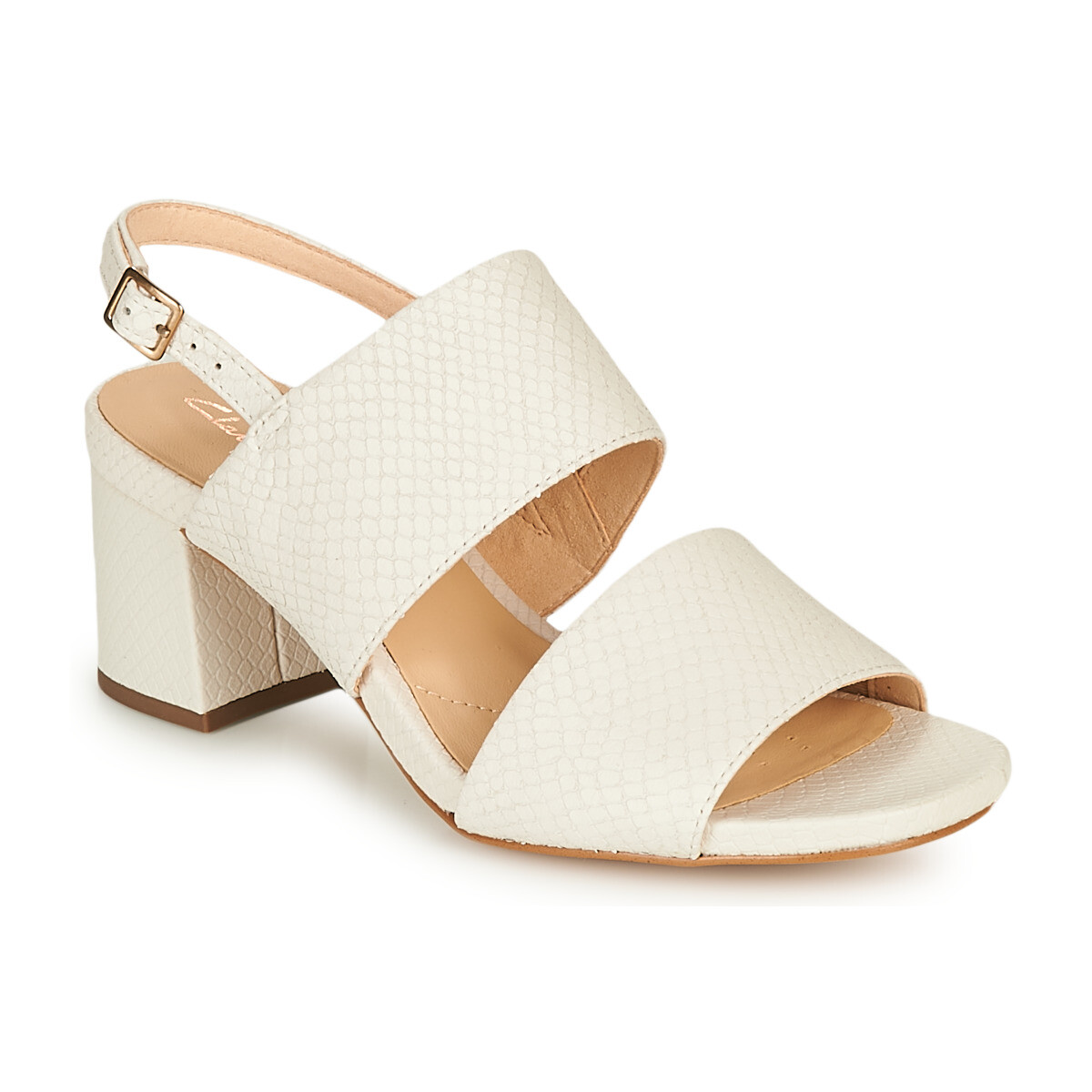 Clarks  SHEER55 SLING  Bílá