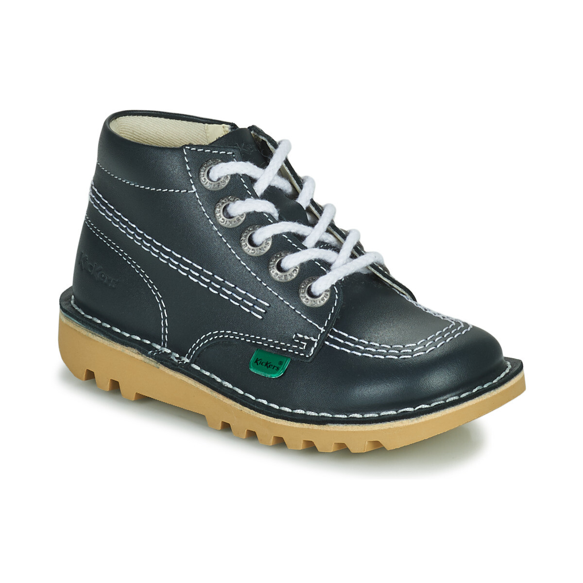 Kickers  KICK HI ZIP  Modrá
