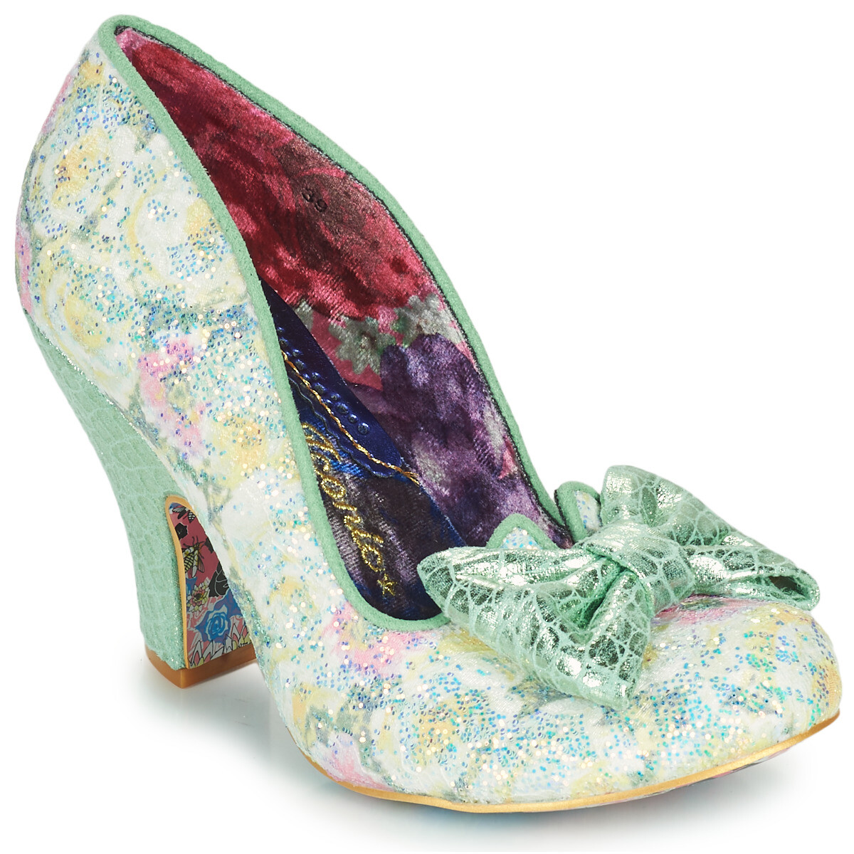 Irregular Choice  NICK OF TIME  Zelená