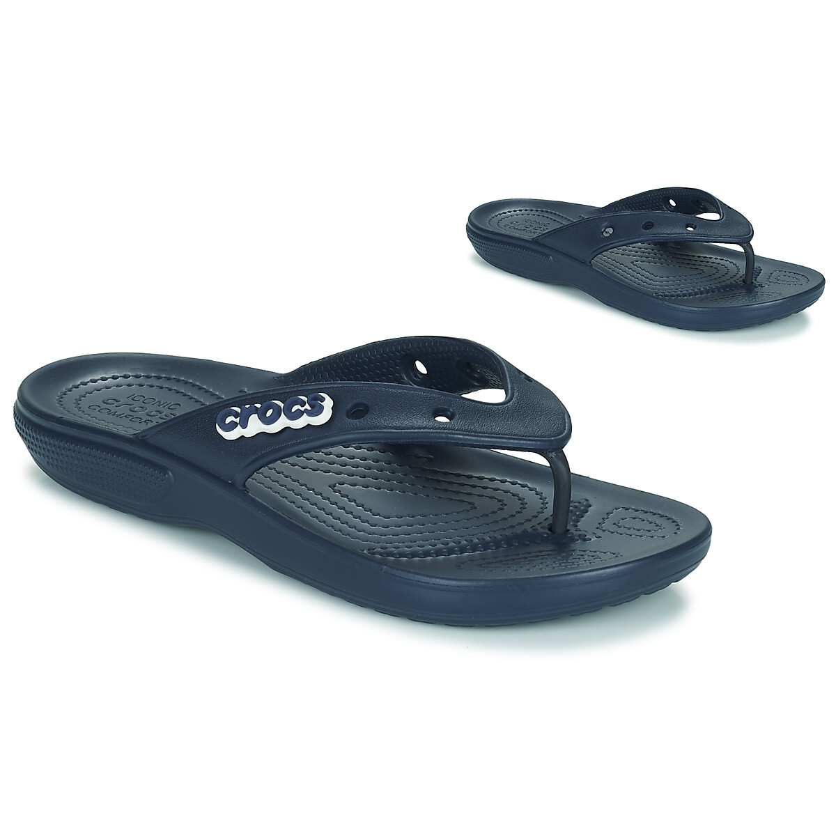 Crocs  CLASSIC CROCS FLIP  Modrá