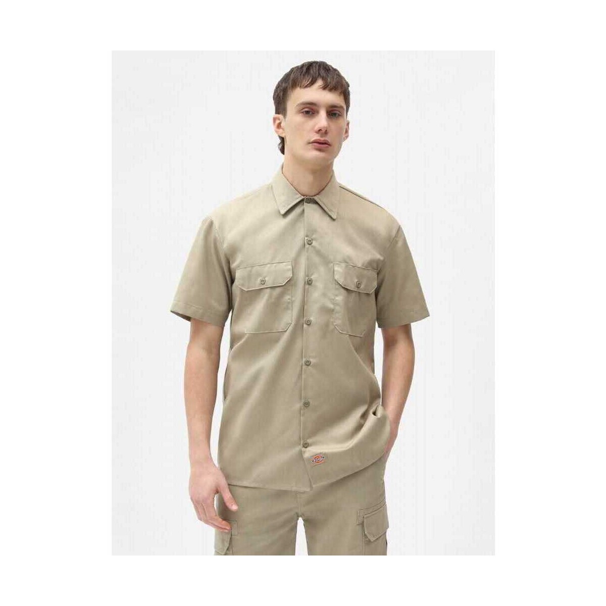 Dickies  Work shirt ss rec  Béžová