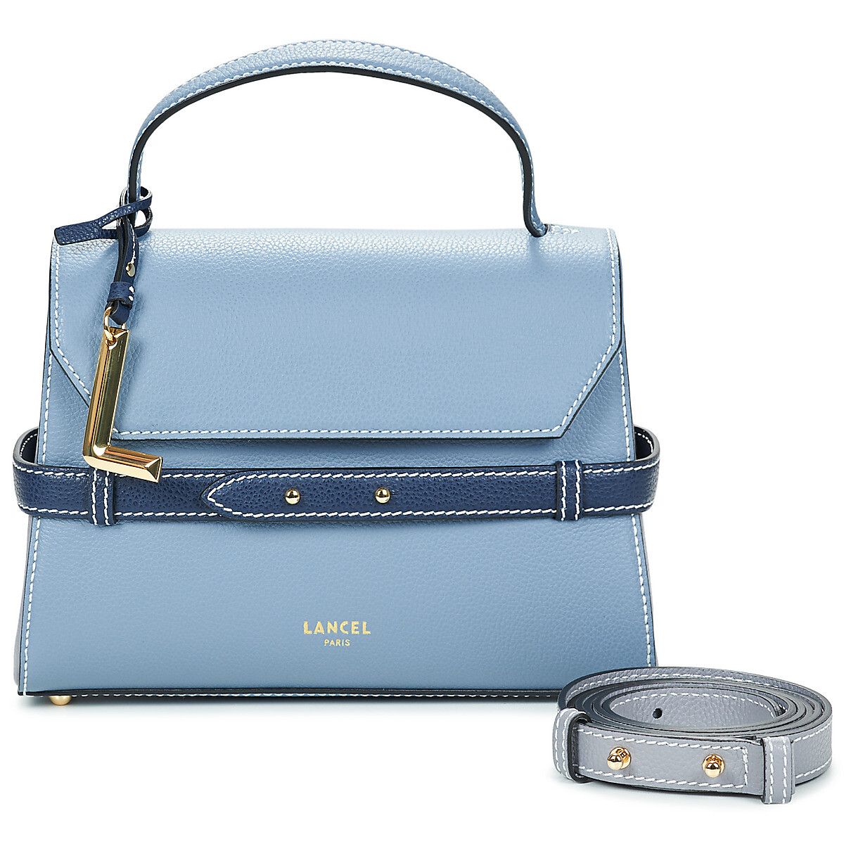 Lancel  FAUBOURG TOP HANDLE  Modrá