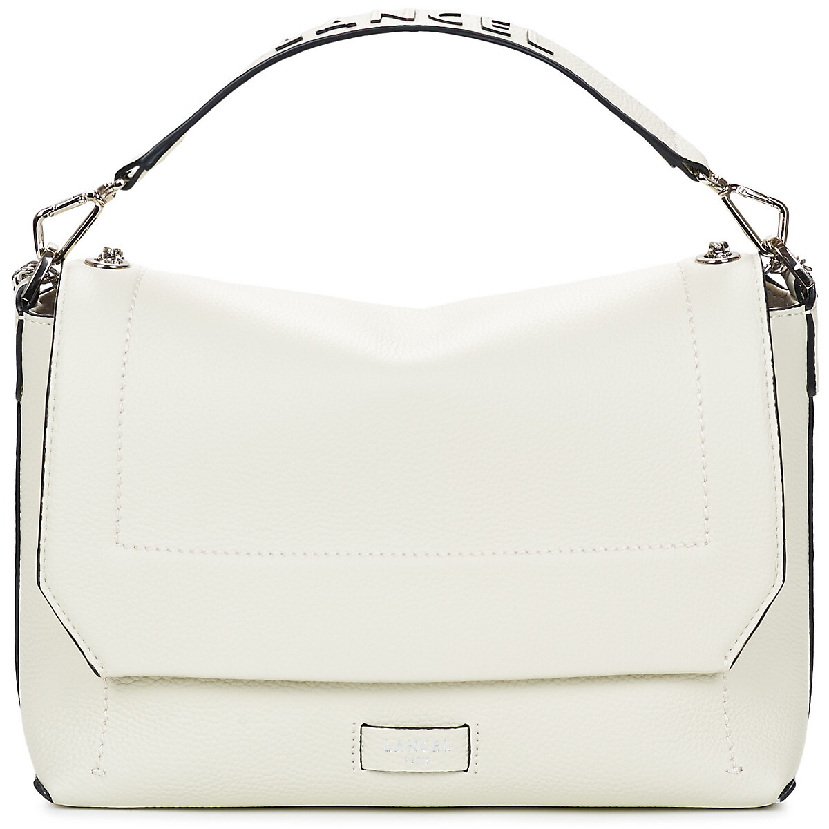 Lancel  NINON SOFT DE LANCEL L FLAP BAG  Bílá
