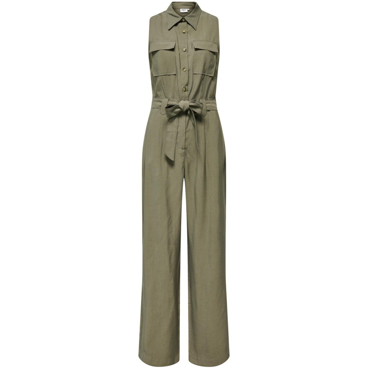 Only  Onltila Life S/L Belt Jumpsuit Tlr 15367397  Zelená