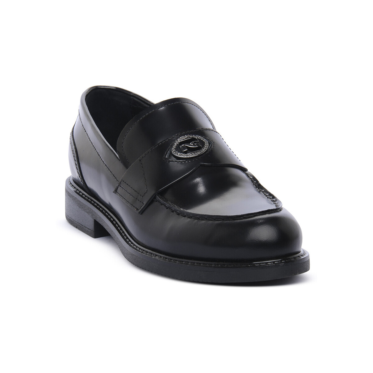 NeroGiardini  NERO GIARDINI 100 ASCOT NERO  Černá