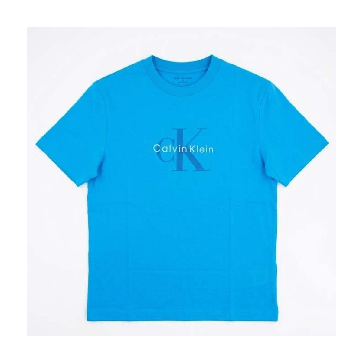 Calvin Klein Jeans  Camisetas Hombre Modèle Hero Monologo Tee 20s  Modrá