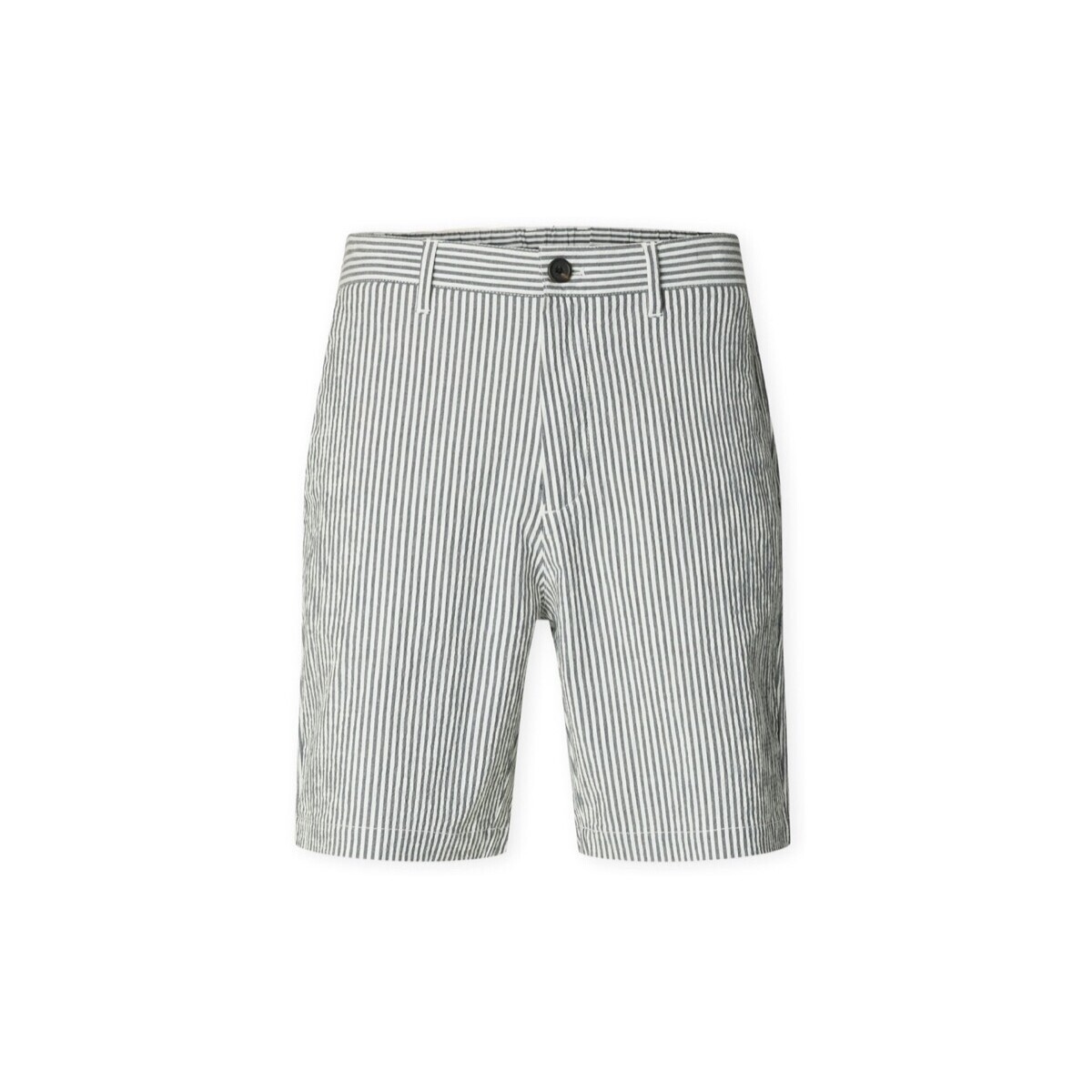 Selected  Noos Regular-Karl Shorts - Sky Captain/Egret  Modrá