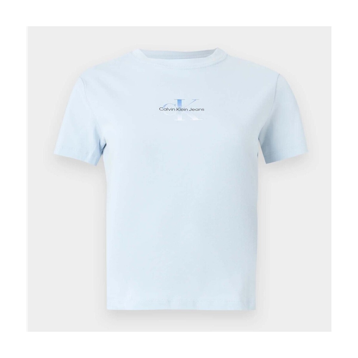 Calvin Klein Jeans  Camisetas Mujer Modèle Lv047f841g  Modrá