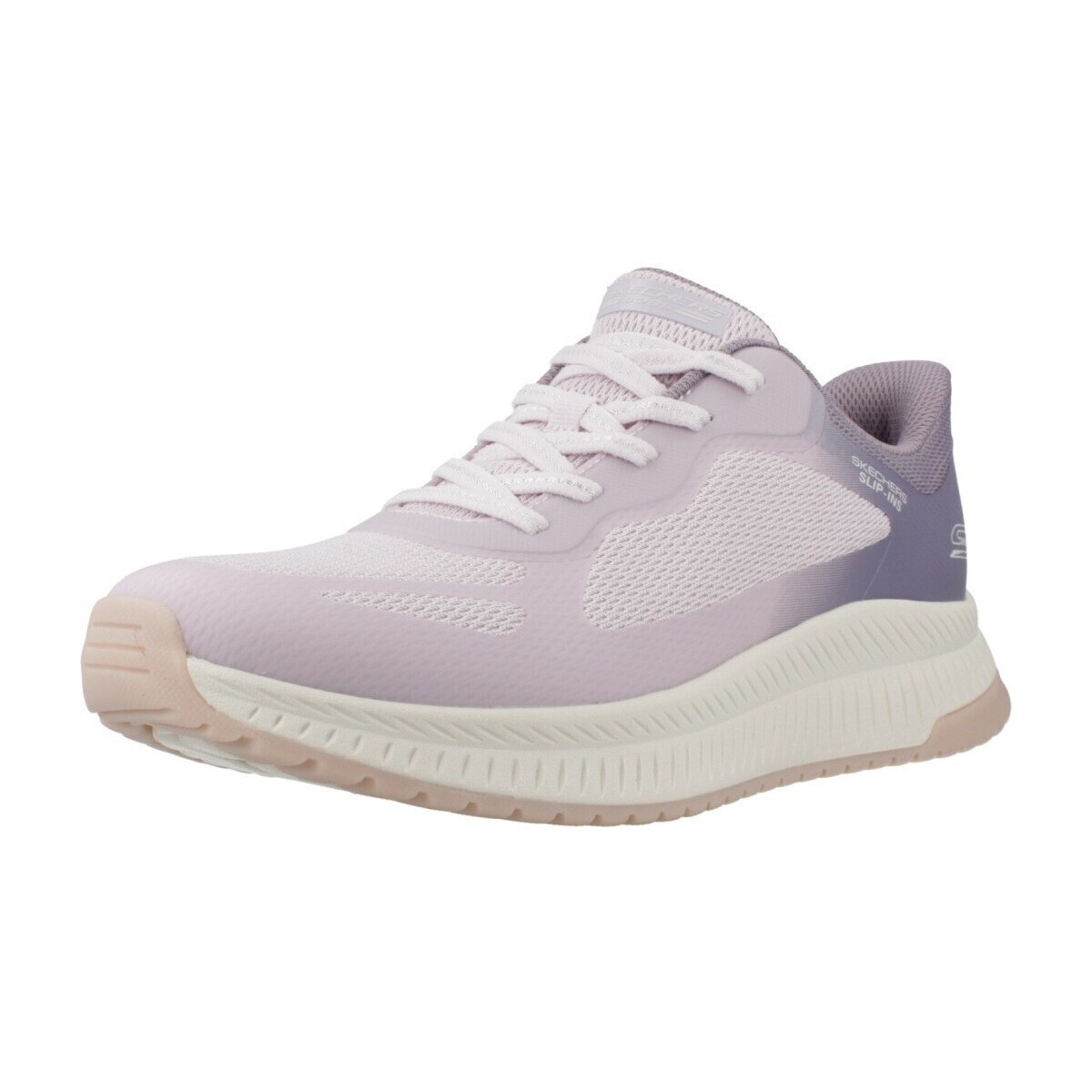 Skechers  Sport   Zapatillas Mujer Modèle Bobs Squad 4 Staple Look  Fialová