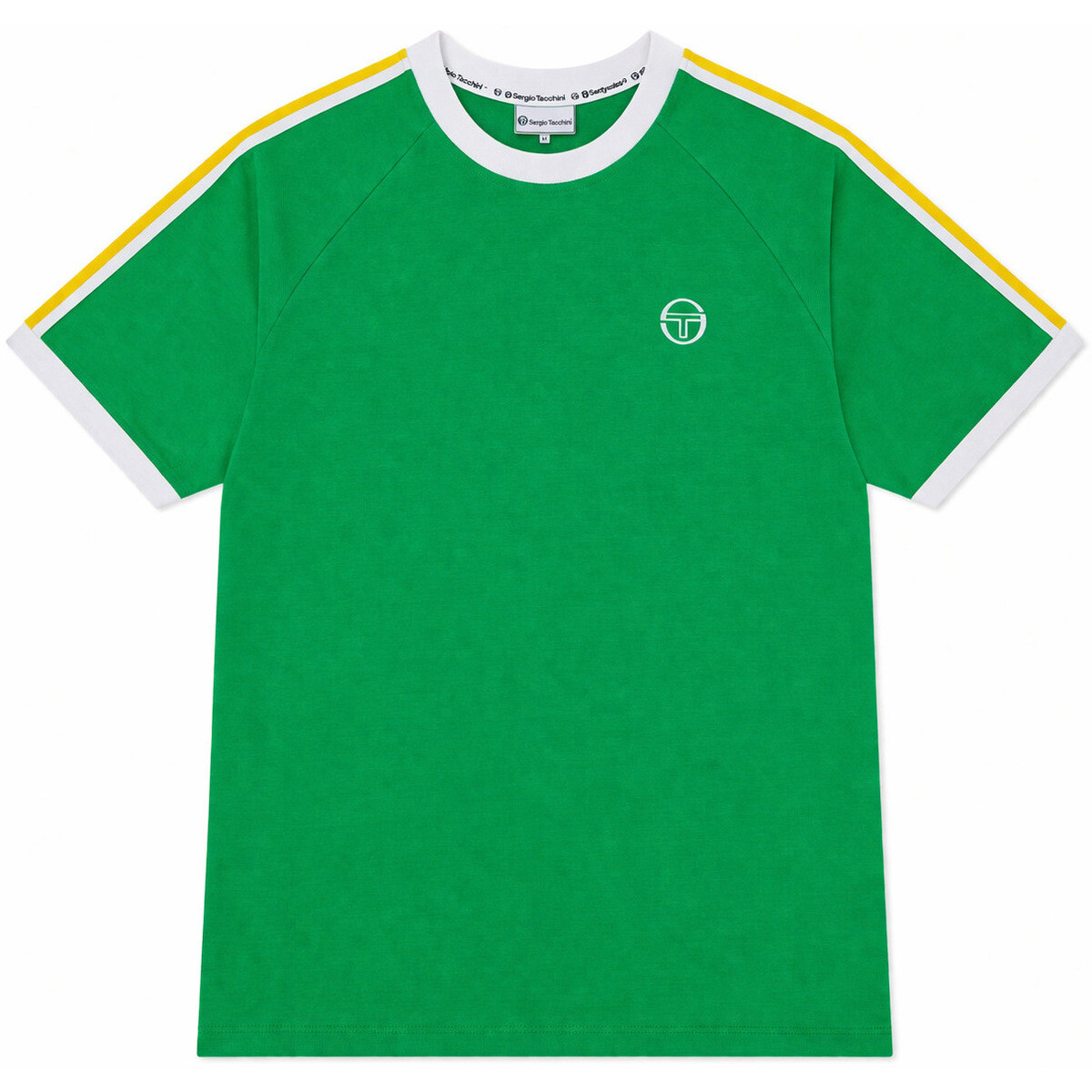 Sergio Tacchini  Pino Ringer T-Shirt Fern Green/White  Zelená