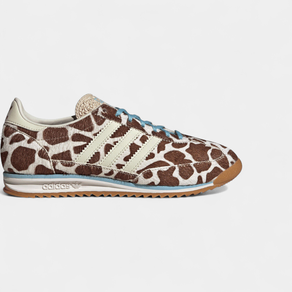 adidas  SL 72 OG Cow Print Crystal Linen (Women's)  Bílá