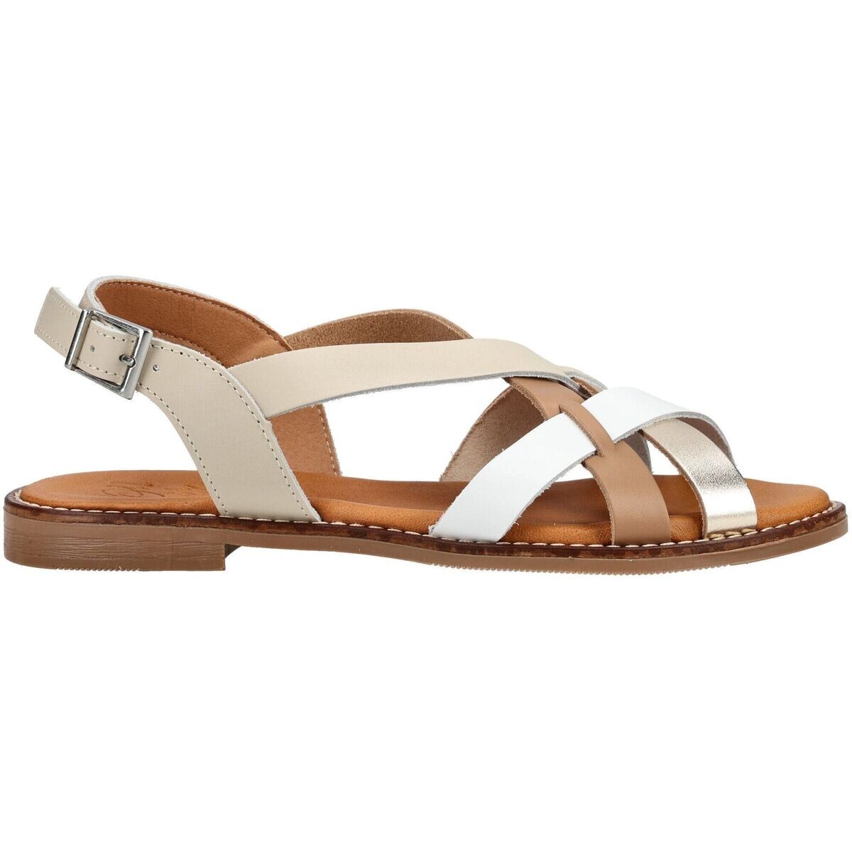 Oh My Sandals  Sandalen  Béžová