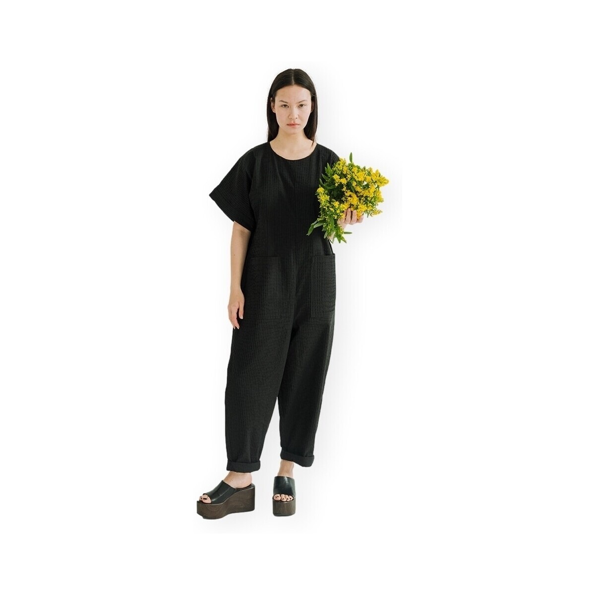 Mirakaya  Origin Jumpsuit - Black  Černá