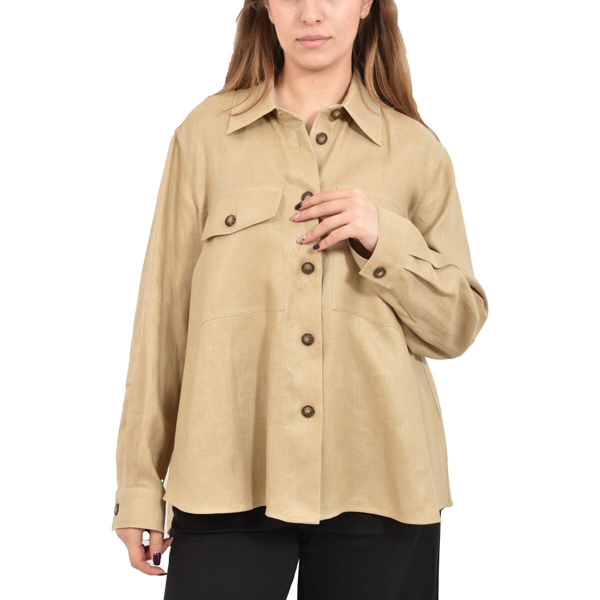 Max Mara  WKIPOMPOSA  Béžová