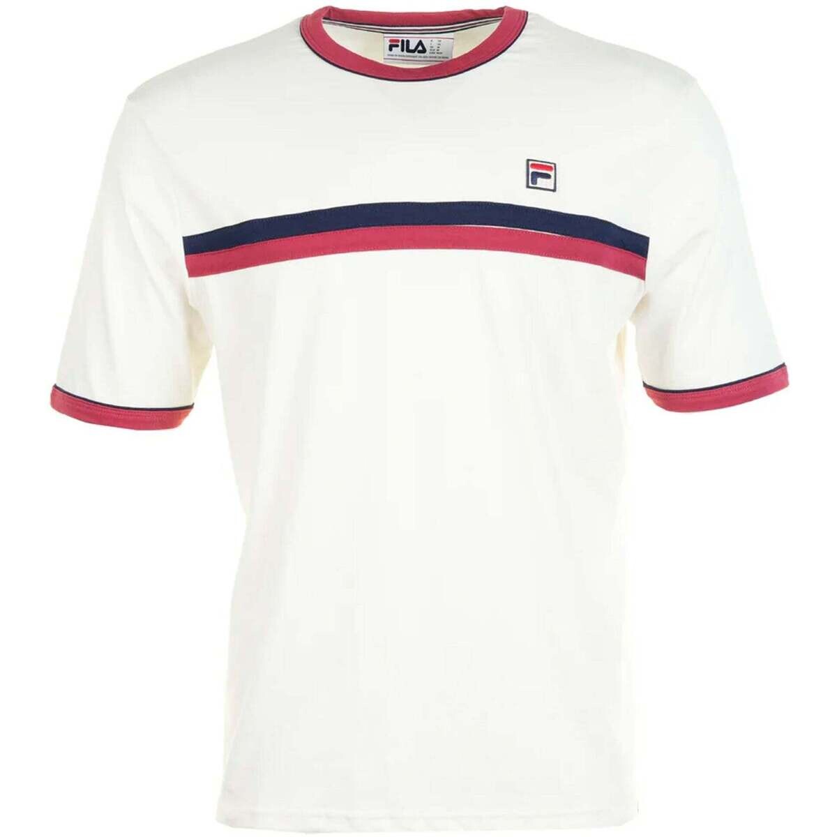 Fila  Rosario T-Shirt Gardenia/Garnet/ Navy  ruznobarevne