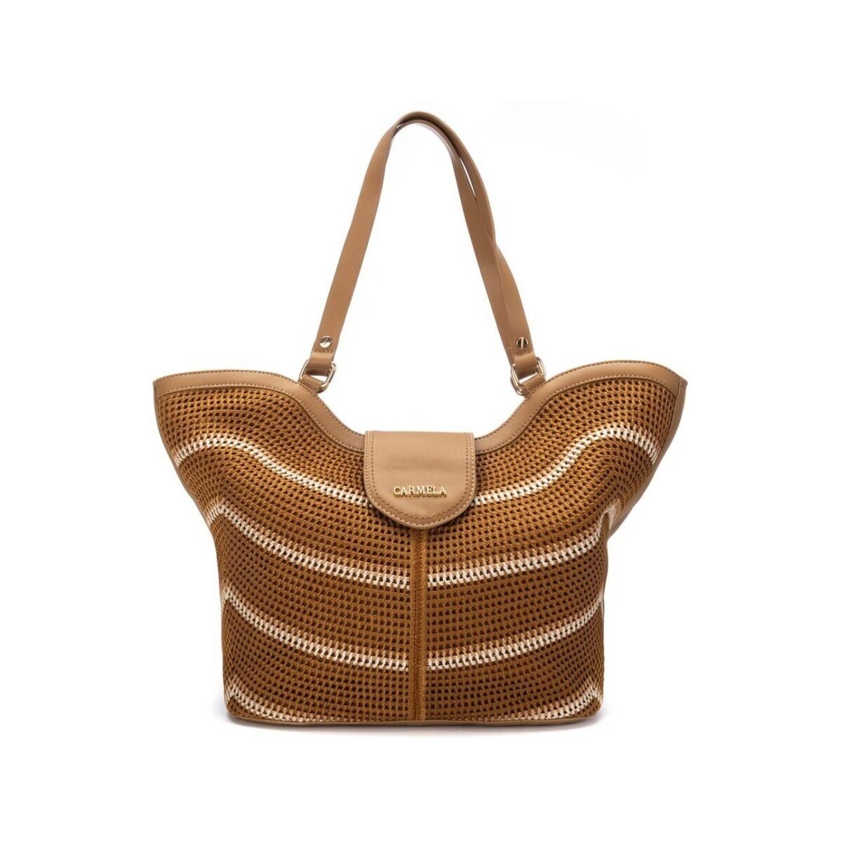 Carmela  Bolsos Mujer Modèle 186218c  Hnědá