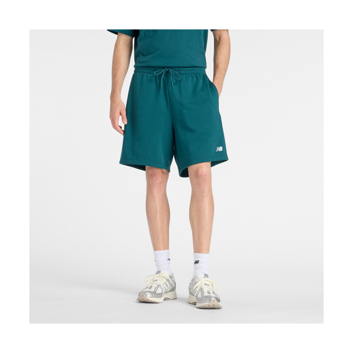 New Balance  Sport essentials french terry short 7  Zelená