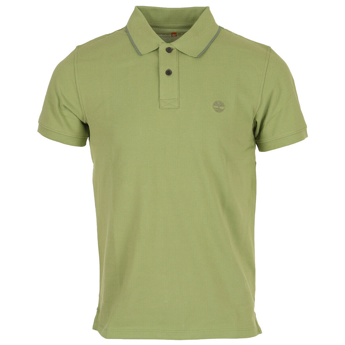 Timberland  Printed Neck Short Slee  Zelená