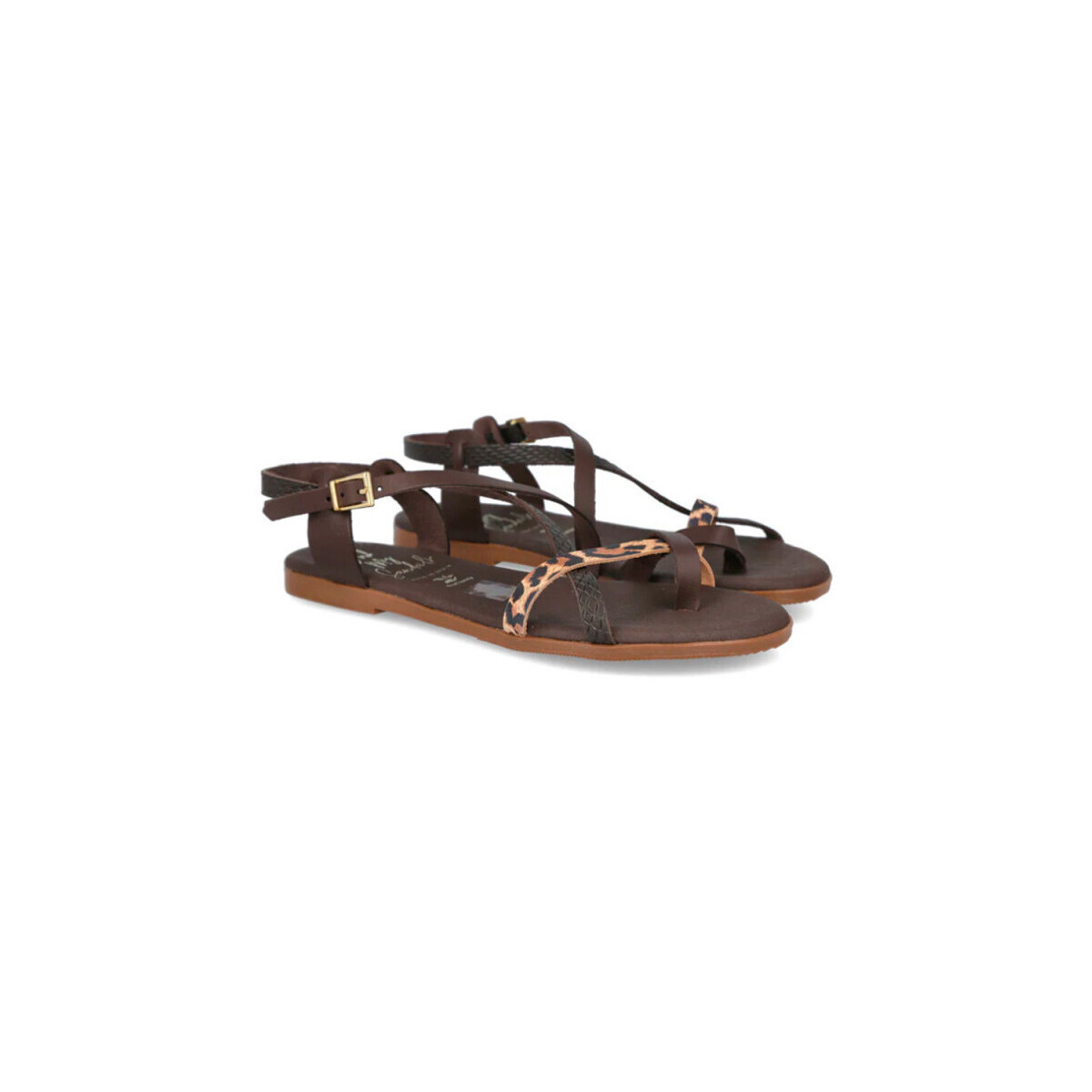 Oh My Sandals  KOSE  5807  Hnědá
