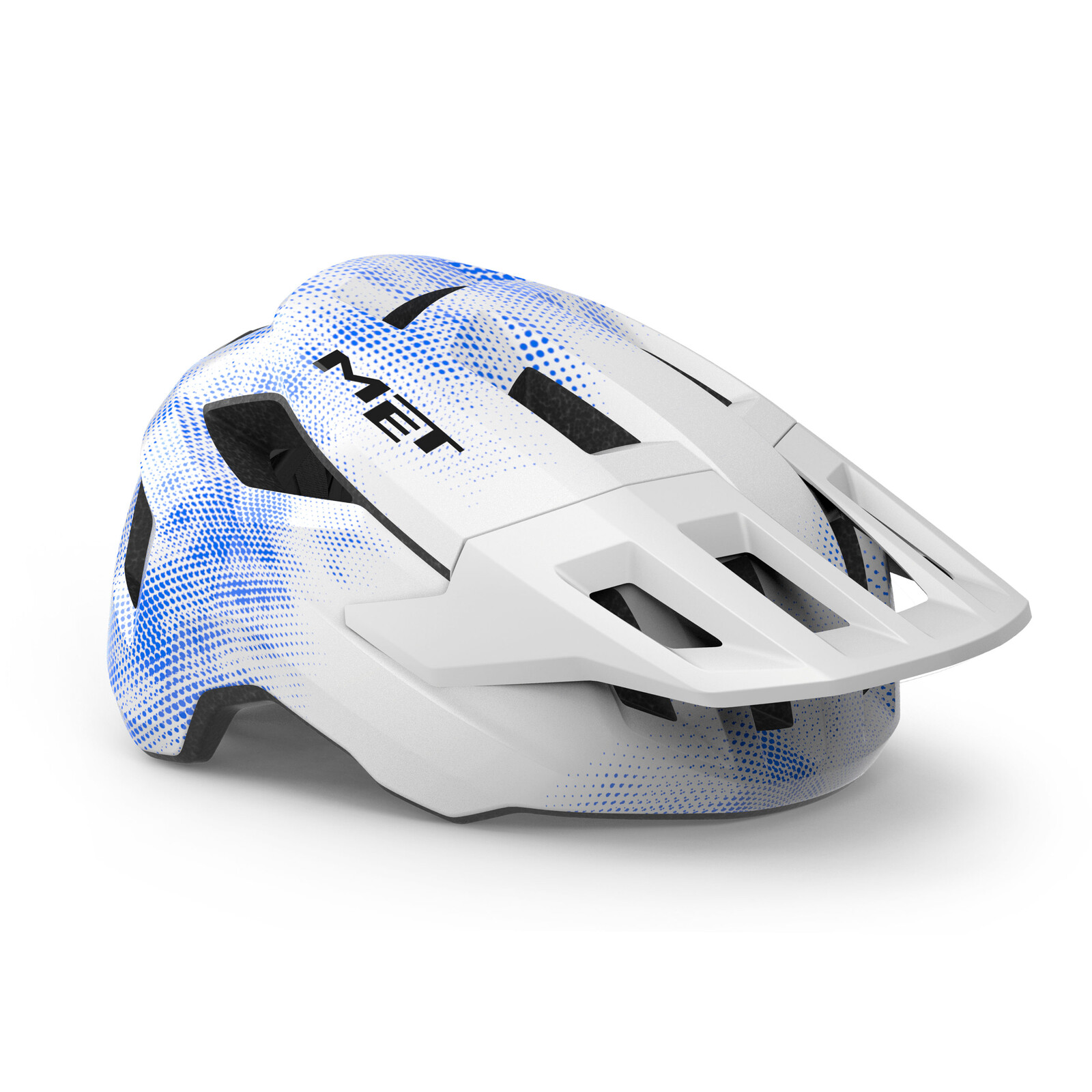Přilba MET Shelter Youth MIPS - White blue Velikost: 52/56 cm (UNI)
