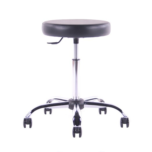 Zdravotnická stolička Sego STAND — chrom, PU kůže, více barev Sego