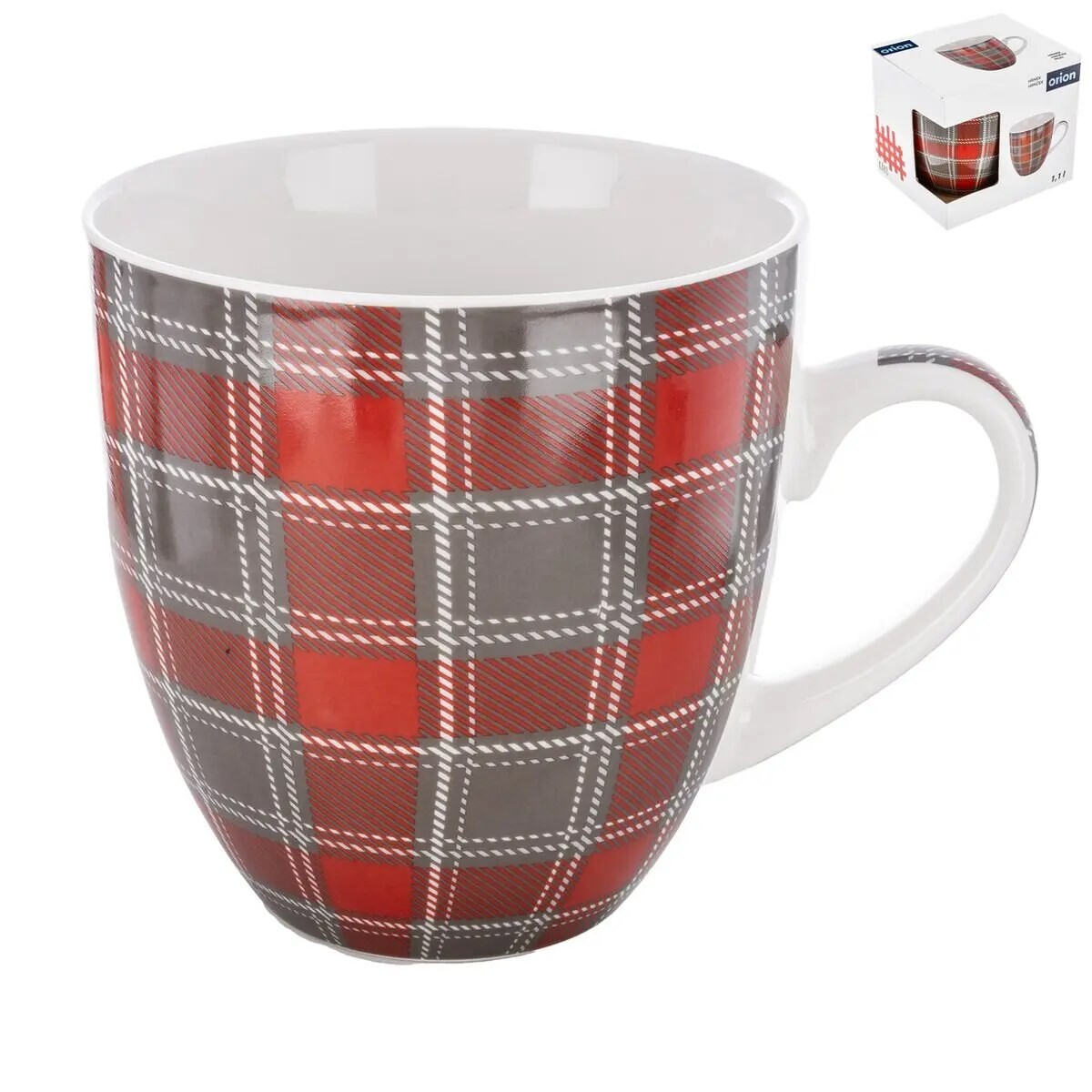 ORION Hrnek porcelán 1100ml  KÁRO